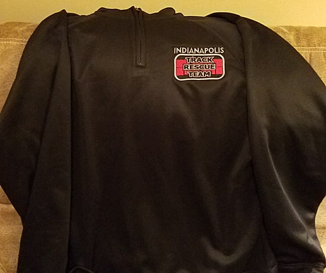 Quarter Zip Embroidered Logo